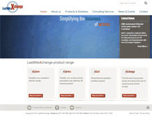 Tablet Screenshot of lastmilexchange.com